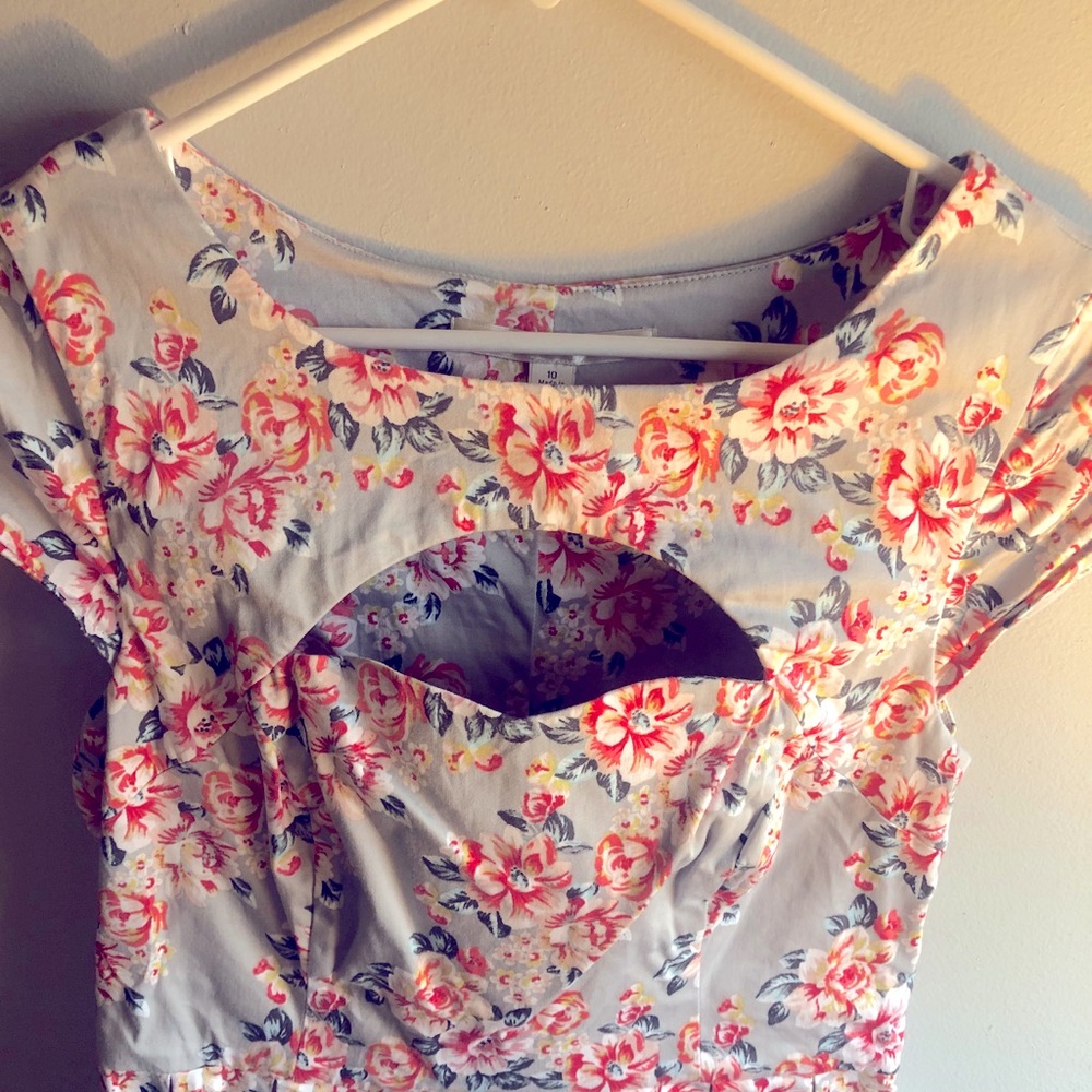Lauren Conrad cutout floral sundress
